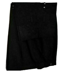 Black with black floral design